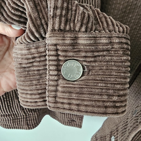 J. Jill Corduroy Button Down Jacket with Velvet Collar - Picture 8 of 12